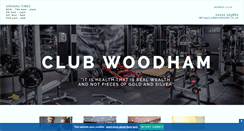 Desktop Screenshot of clubwoodham.co.uk